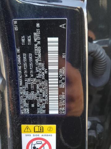 2016 Lexus Rx 350 Base VIN: 2T2BZMCA5GC036837 Lot: 59862304