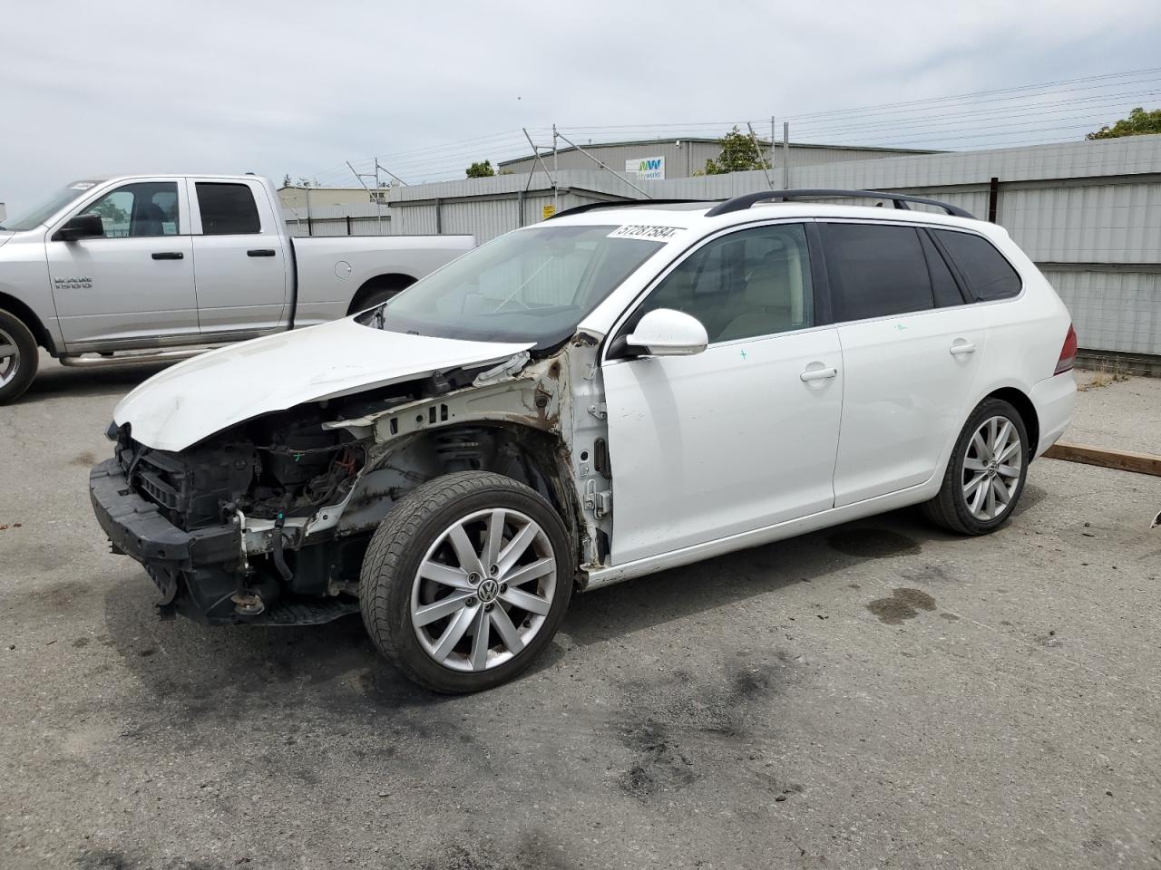 3VWPL7AJ5EM616543 2014 Volkswagen Jetta Tdi