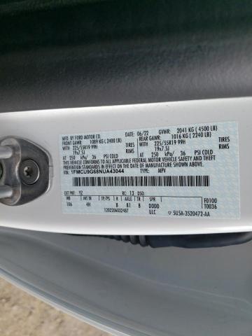 2022 Ford Escape Se VIN: 1FMCU9G68NUA43044 Lot: 57861614