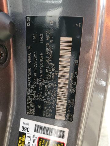 2021 Toyota Sienna Xle VIN: 5TDYRKEC0MS011347 Lot: 56658604