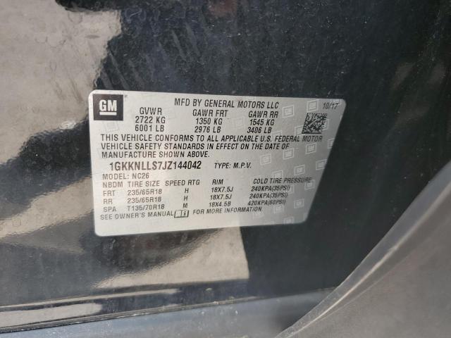 2018 GMC ACADIA SLE - 1GKKNLLS7JZ144042