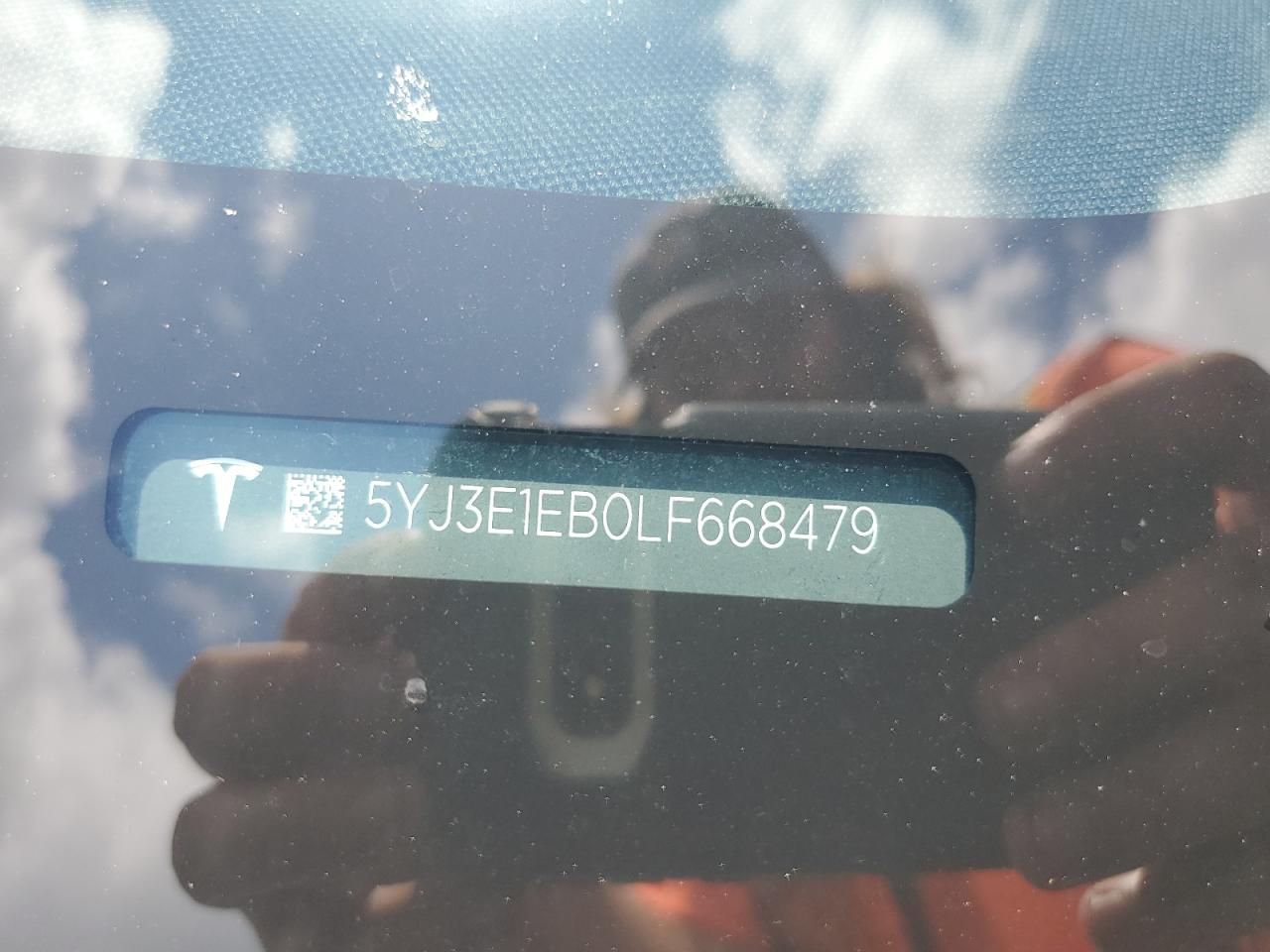 5YJ3E1EB0LF668479 2020 Tesla Model 3