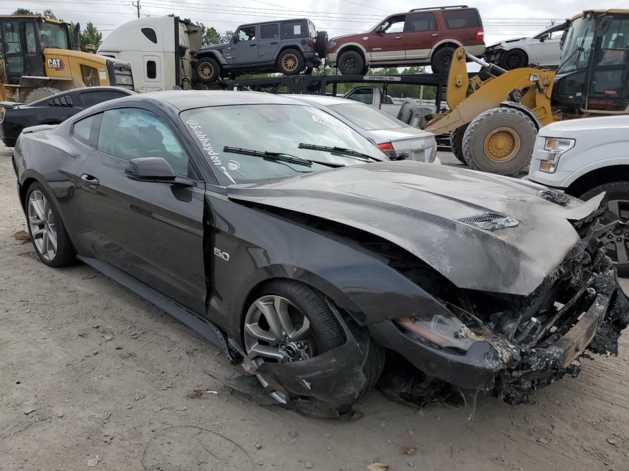 2022 Ford Mustang Gt vin: 1FA6P8CF2N5131161