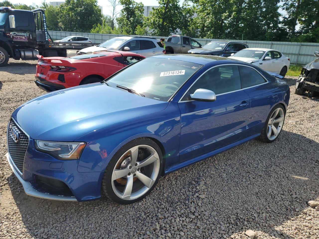 WUAC6AFR6EA901191 2014 Audi Rs5