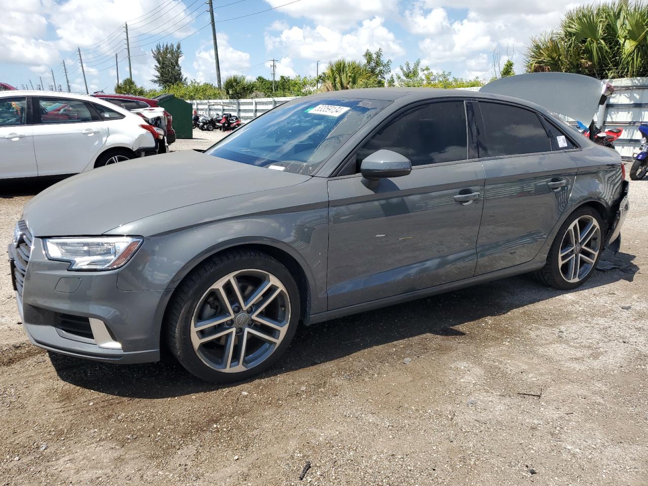 WAUB8GFFXJ1019749 2018 Audi A3 Premium