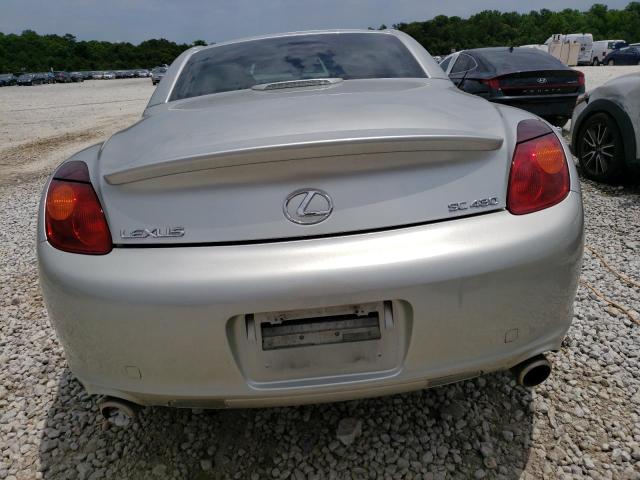 2002 Lexus Sc 430 VIN: JTHFN48Y720020292 Lot: 58116444