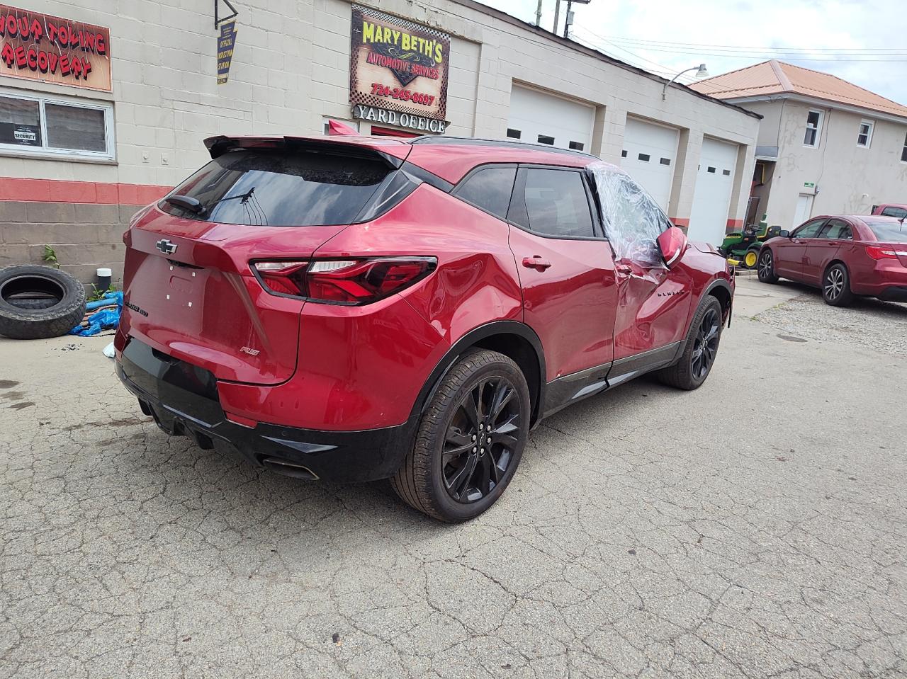 2021 Chevrolet Blazer Rs vin: 3GNKBKRS4MS560001