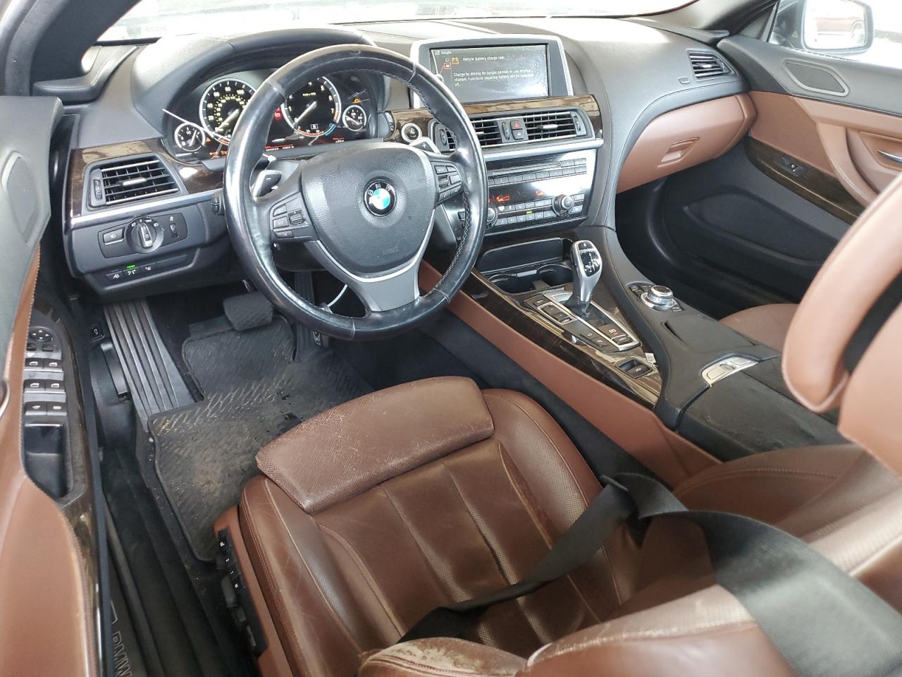 2012 BMW 650 I vin: WBALZ3C58CDL72241