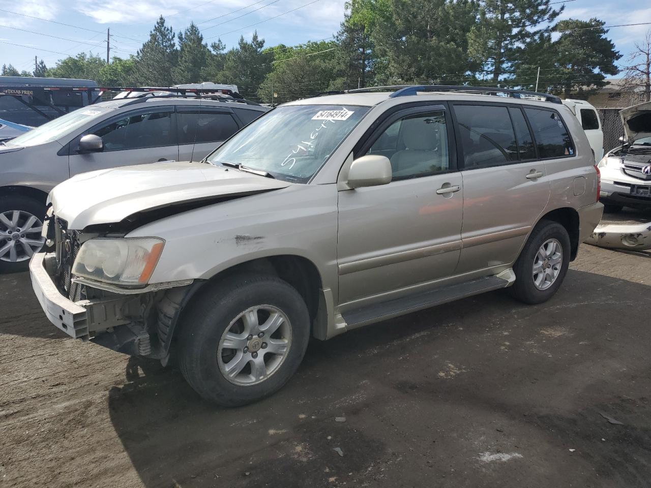 JTEHF21A120055513 2002 Toyota Highlander Limited