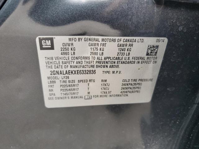 2GNALAEKXE6332836 2014 Chevrolet Equinox Ls