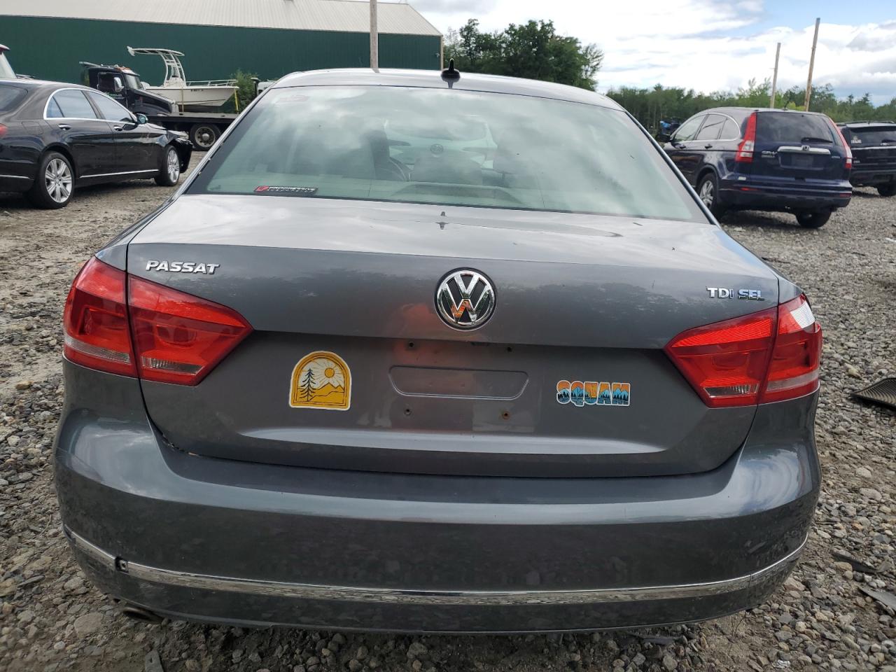 1VWCN7A36DC005334 2013 Volkswagen Passat Sel