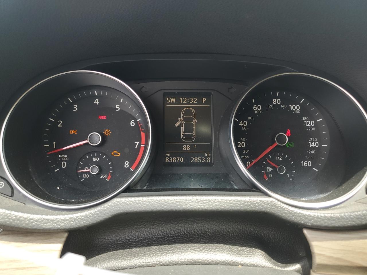 1VWBT7A32HC055509 2017 Volkswagen Passat Se