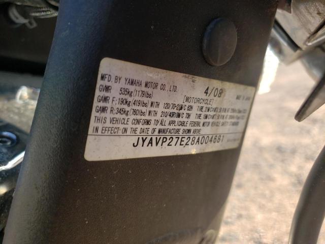 2008 YAMAHA XV1900 CU JYAVP27E28A004681