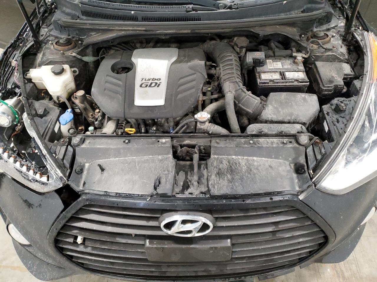 KMHTC6AE6EU198239 2014 Hyundai Veloster Turbo