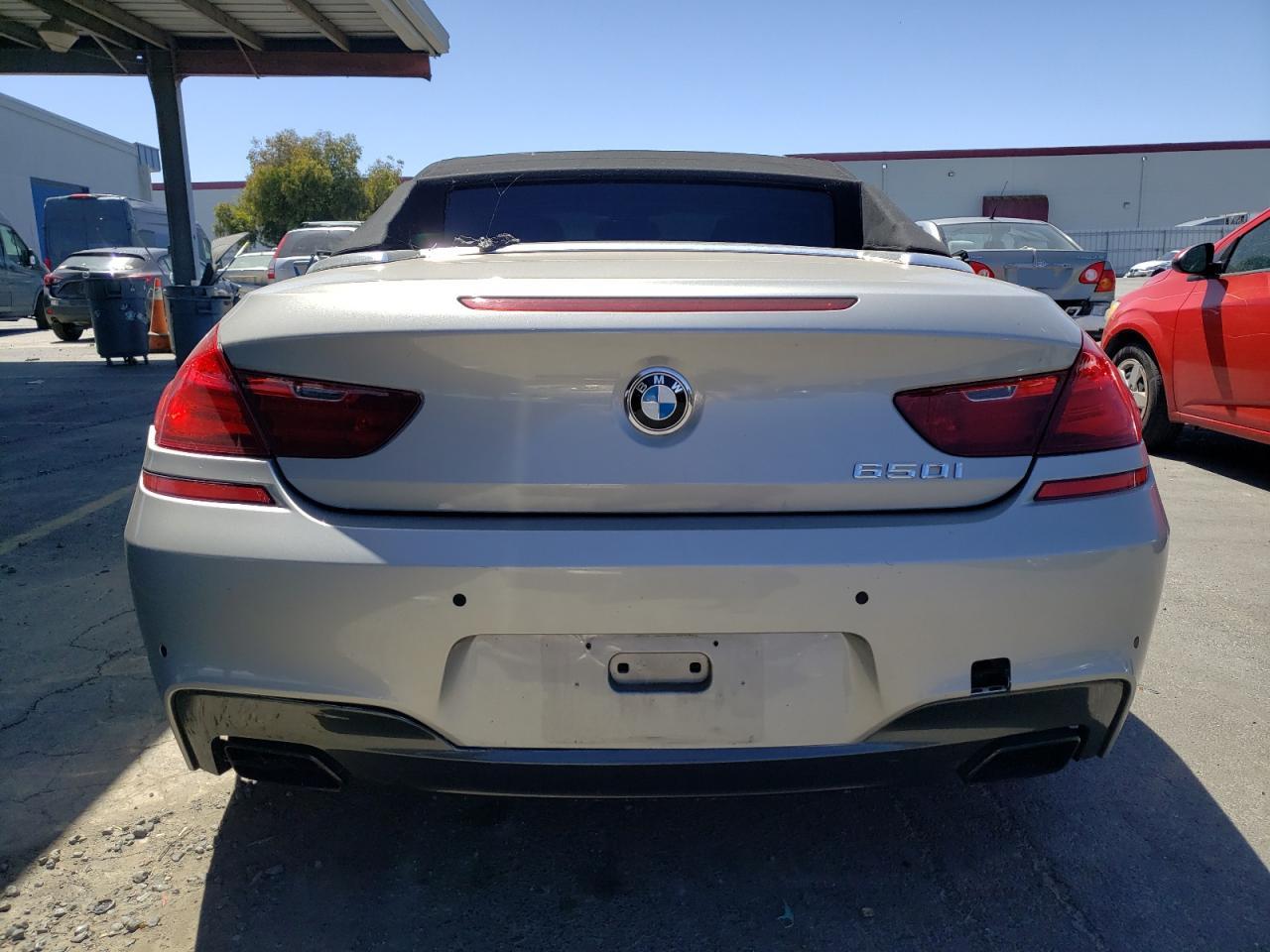 2012 BMW 650 I vin: WBALZ3C54CDL73208