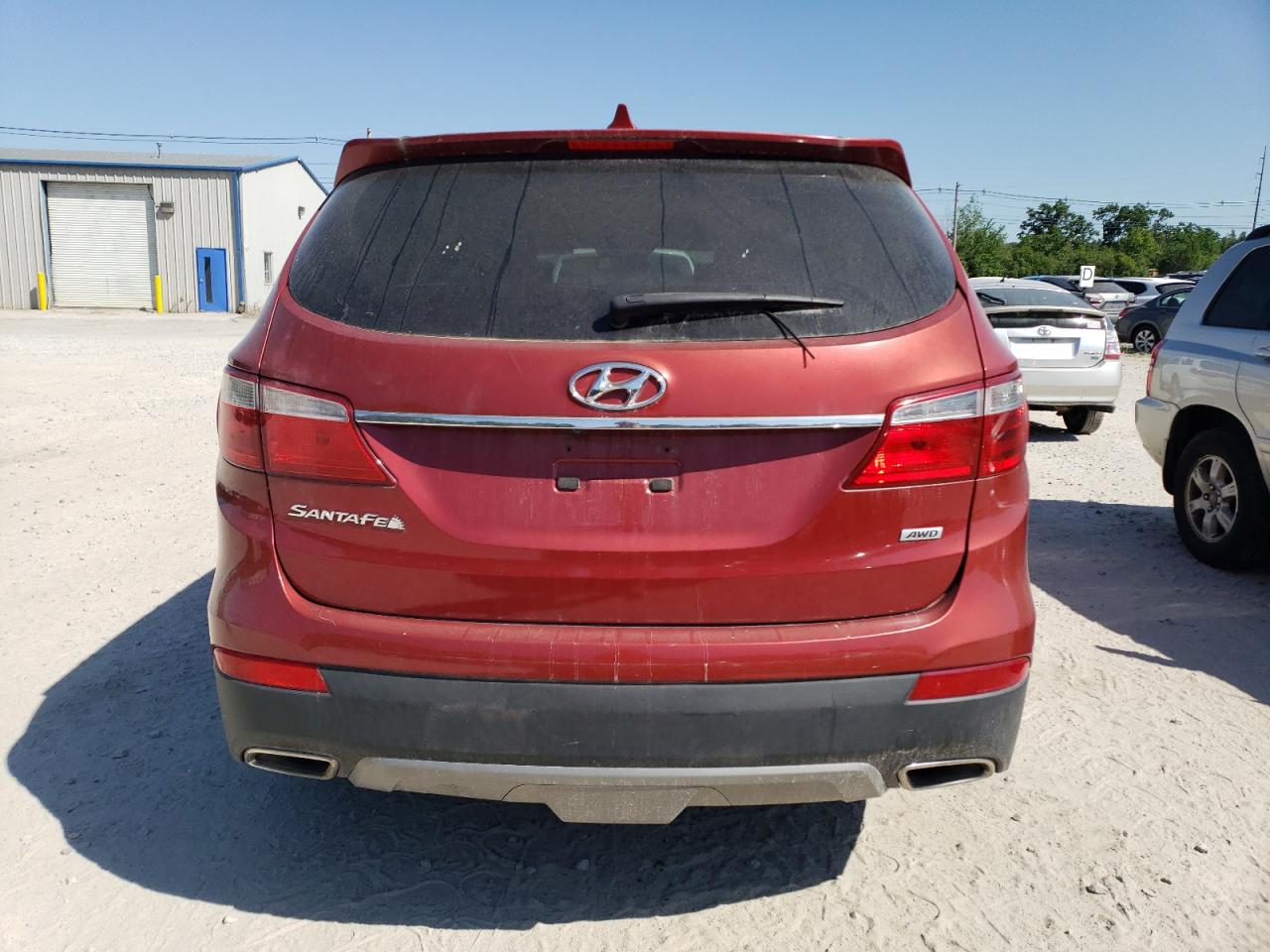 KM8SMDHF1EU042489 2014 Hyundai Santa Fe Gls