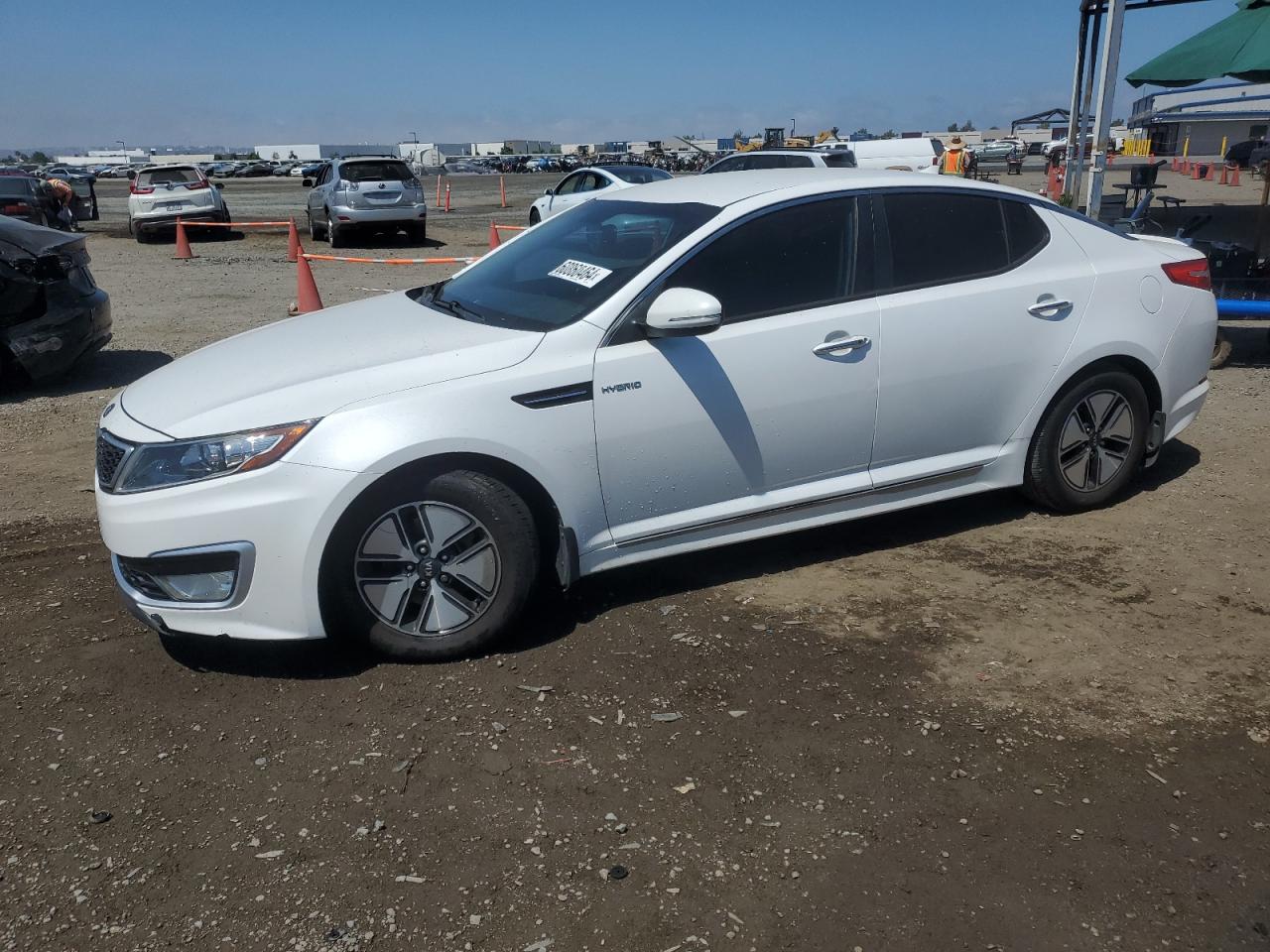 2013 Kia Optima Hybrid vin: KNAGM4AD1D5049127