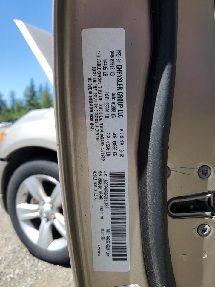 1B3CB4HA3AD651680 2010 Dodge Caliber Sxt