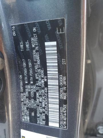 2016 Toyota 4Runner Sr5 VIN: JTEZU5JR3G5141448 Lot: 58609414