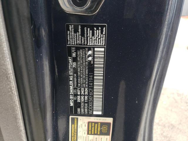 2012 Mercedes-Benz E 350 VIN: WDDKK5KF6CF141941 Lot: 59421094