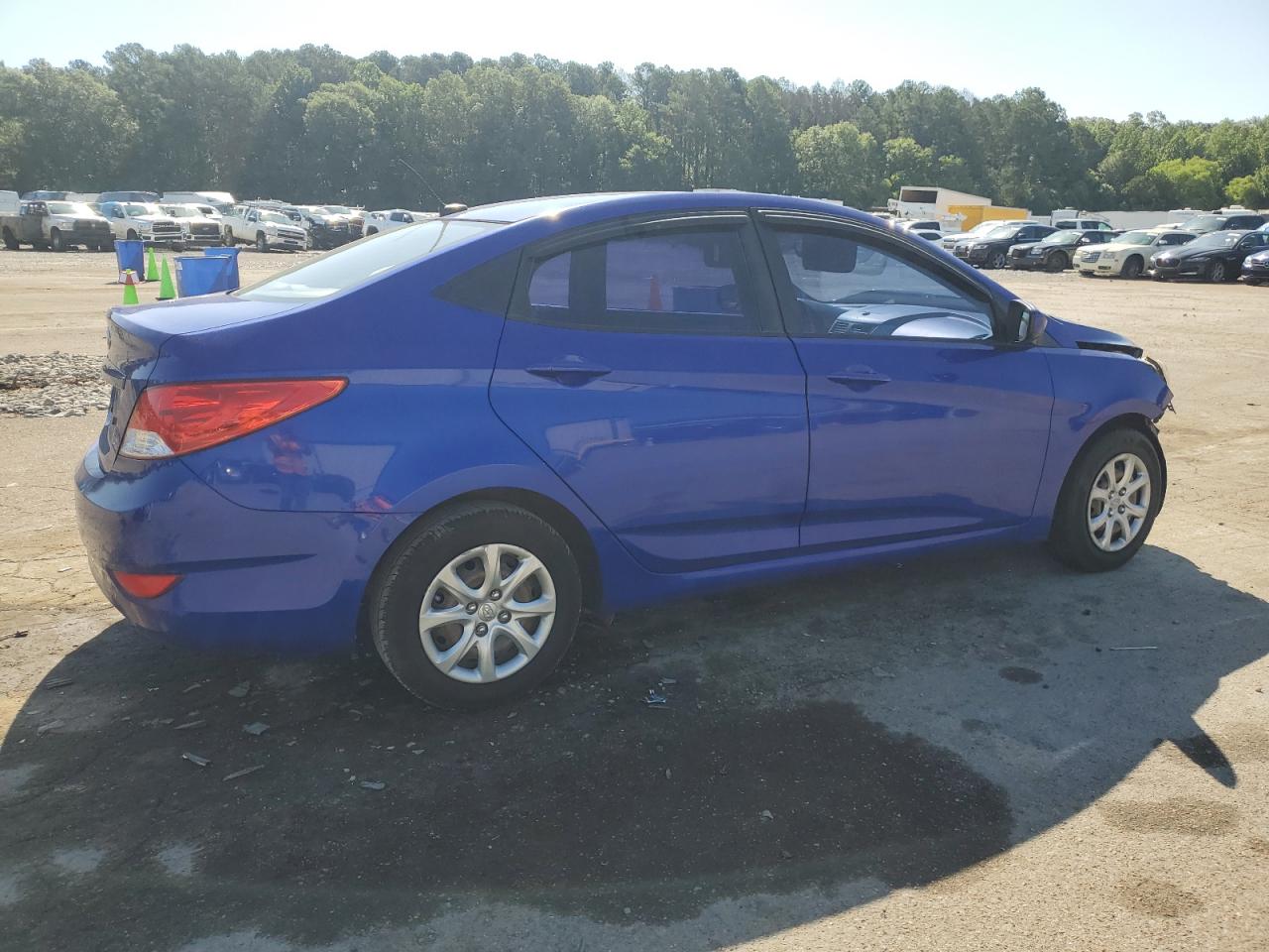 2013 Hyundai Accent Gls vin: KMHCT4AE4DU585259