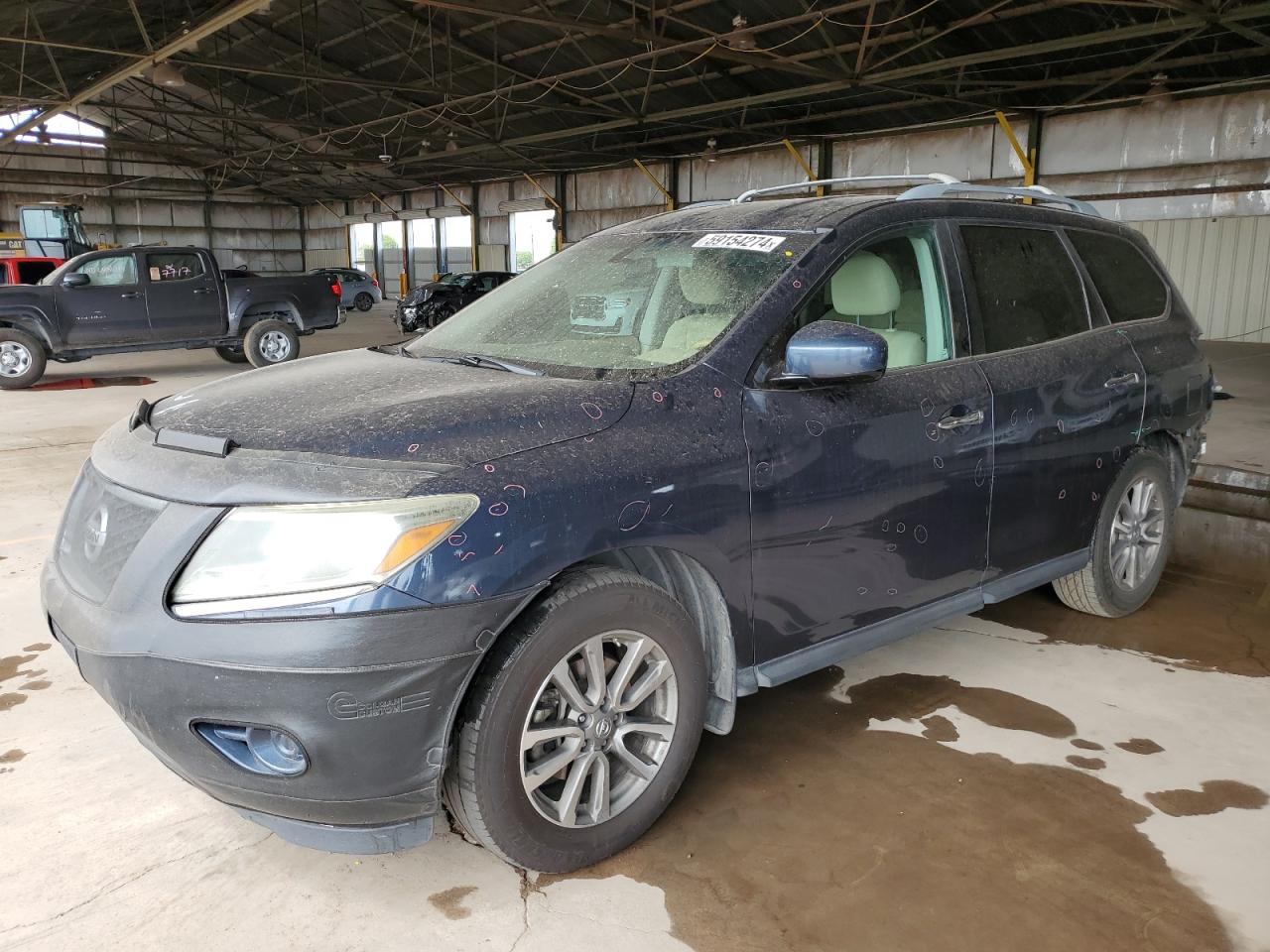 2014 Nissan Pathfinder S vin: 5N1AR2MN9EC706543