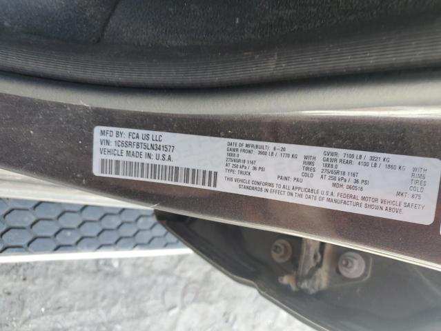 2020 RAM 1500 BIG H - 1C6SRFBT5LN341577