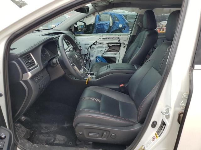 2019 Toyota Highlander Se VIN: 5TDKZRFH7KS355859 Lot: 57099424