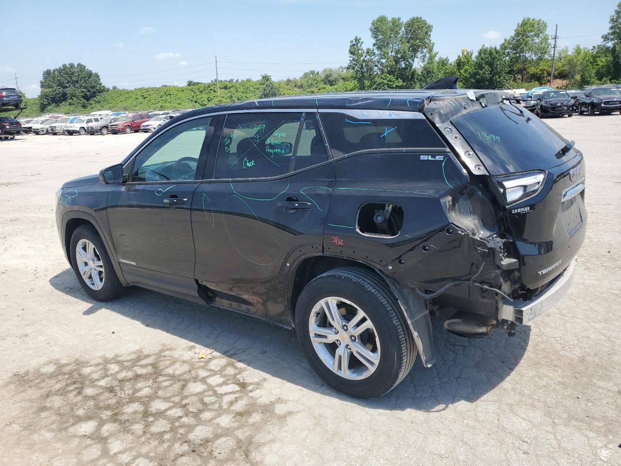 2018 GMC Terrain Sle vin: 3GKALMEV0JL402570