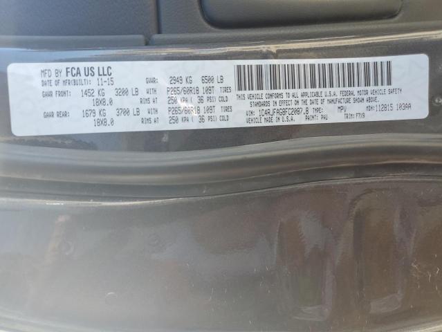 2015 Jeep Grand Cherokee Laredo VIN: 1C4RJFAG8FC208718 Lot: 60598304