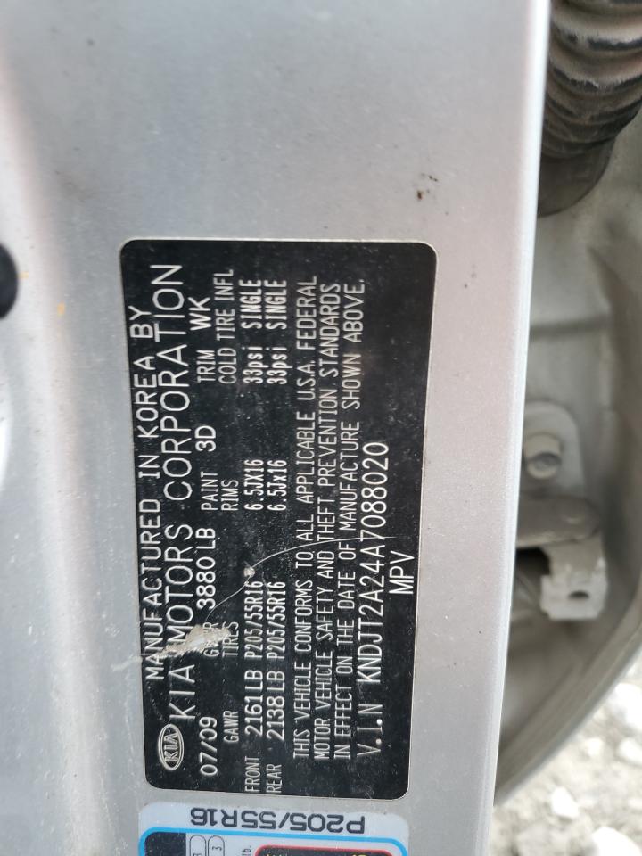 KNDJT2A24A7088020 2010 Kia Soul +