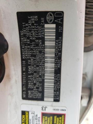 2011 Toyota Corolla Base VIN: 2T1BU4EE7BC673014 Lot: 59061624