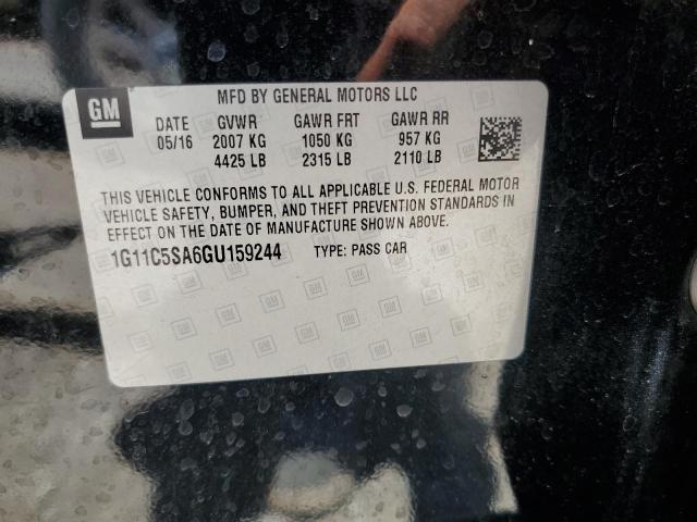 2016 CHEVROLET MALIBU LIM - 1G11C5SA6GU159244