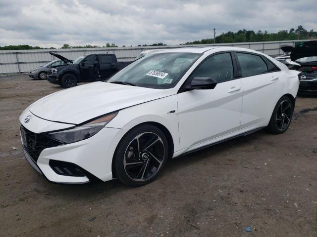 KMHLR4AF2NU369564 2022 Hyundai Elantra N Line