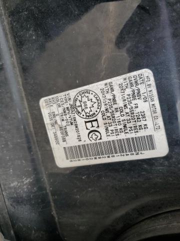 2009 Nissan Murano S VIN: JN8AZ18W29W201826 Lot: 58108454