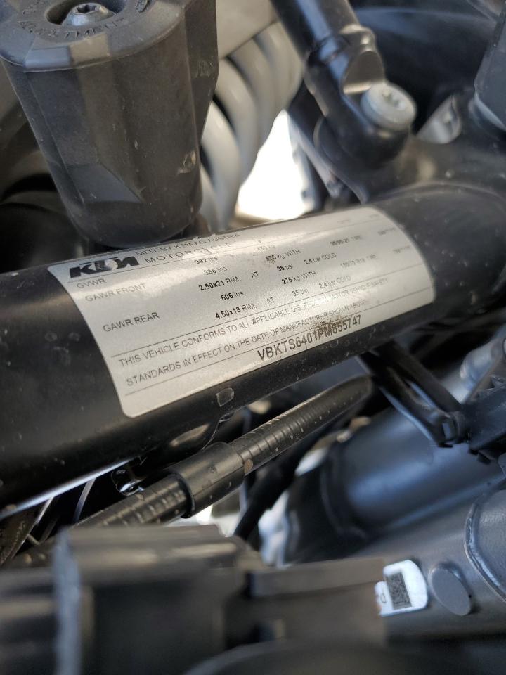 VBKTS6401PM855747 2023 Ktm 890 Adventure