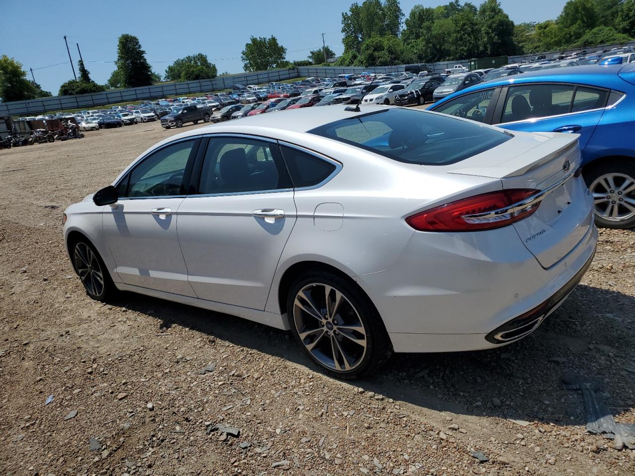 Lot #2603572537 2018 FORD FUSION TIT