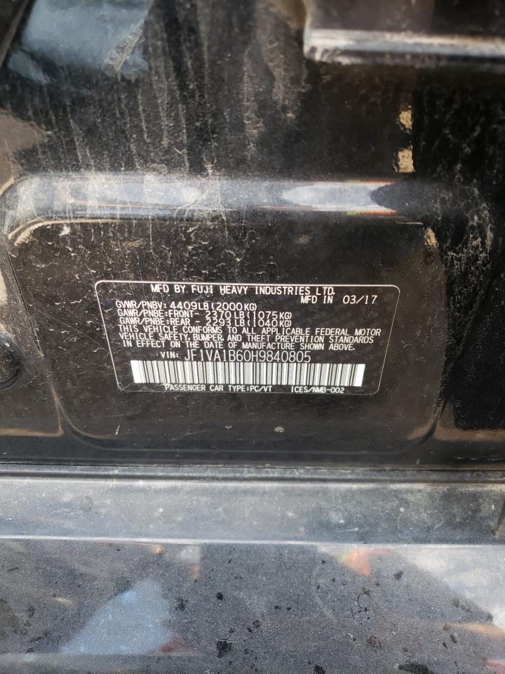 JF1VA1B60H9840805 2017 Subaru Wrx