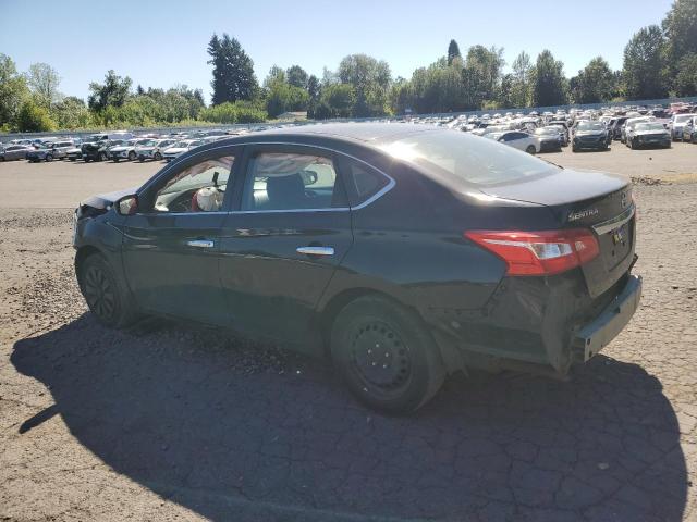 NISSAN SENTRA S 2019 black  gas 3N1AB7AP1KY214199 photo #3