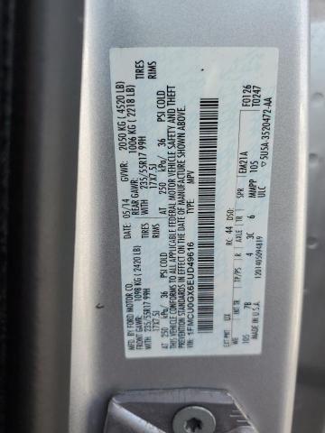 1FMCU0GX6EUD49616 2014 Ford Escape Se