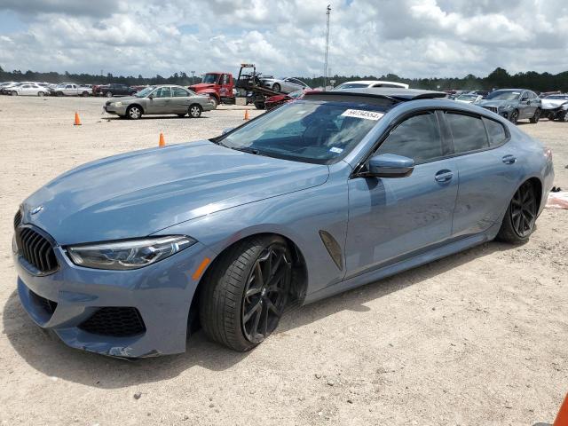 BMW M850XI 2022 blue  gas WBAGV8C06NCH82353 photo #1