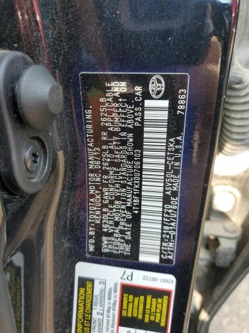 VIN 4T1BF1FKXDU706103 2013 Toyota Camry, L no.12