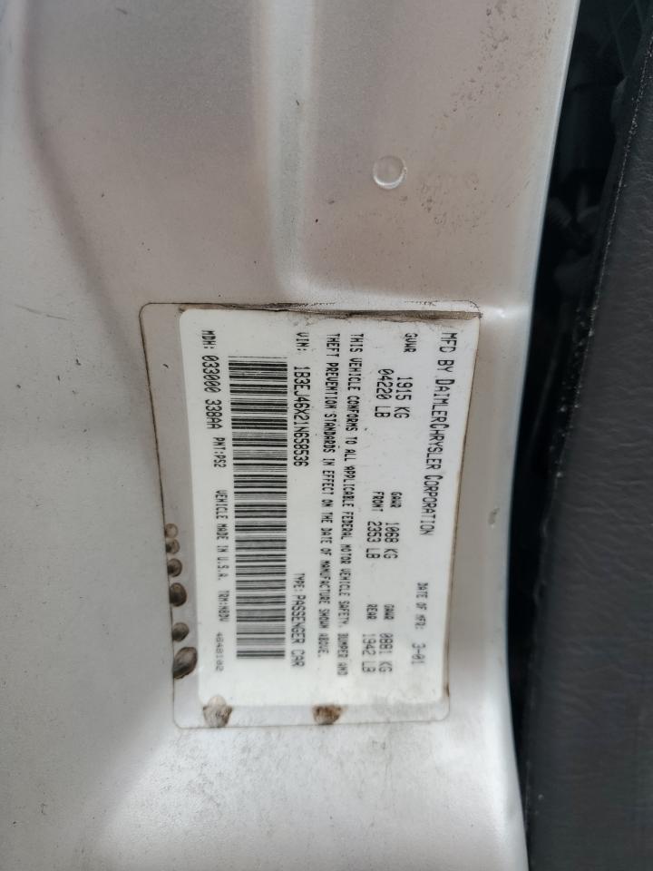 1B3EJ46X21N658536 2001 Dodge Stratus Se