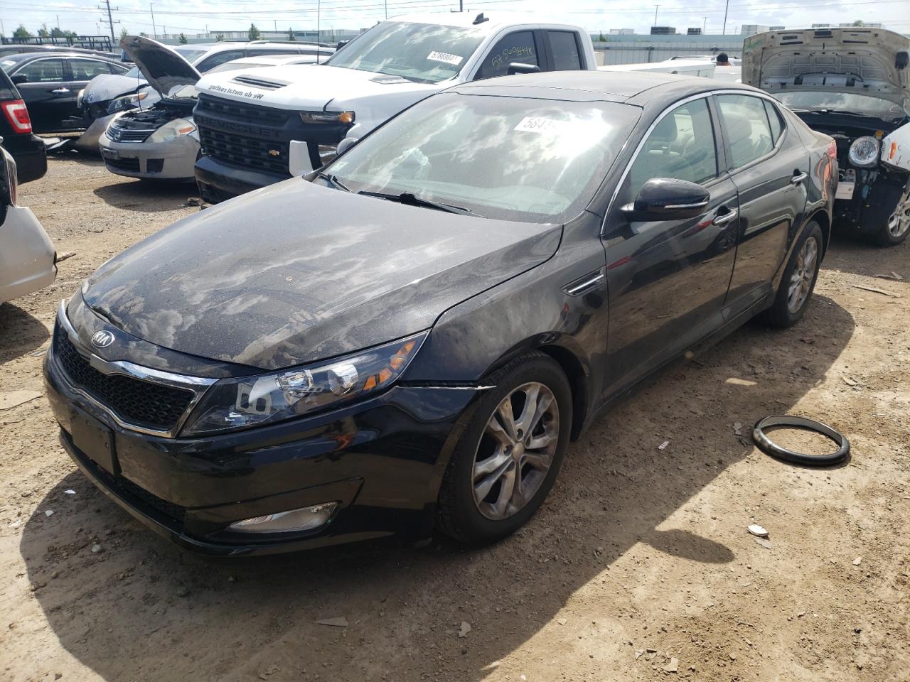 2013 Kia Optima Ex vin: 5XXGN4A75DG112574