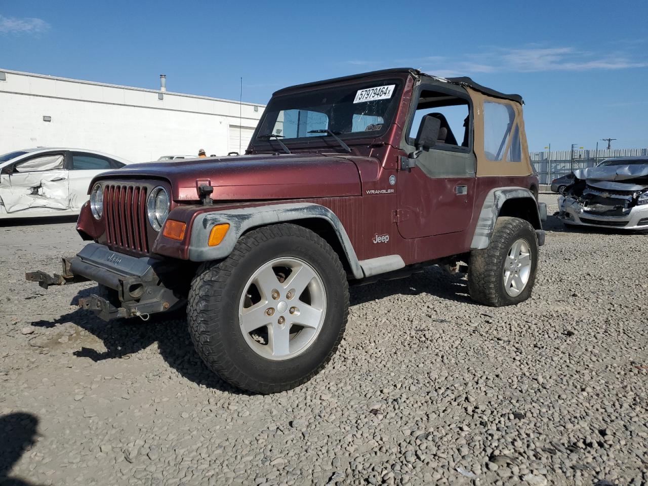 1J4FA29P01P331117 2001 Jeep Wrangler / Tj Se