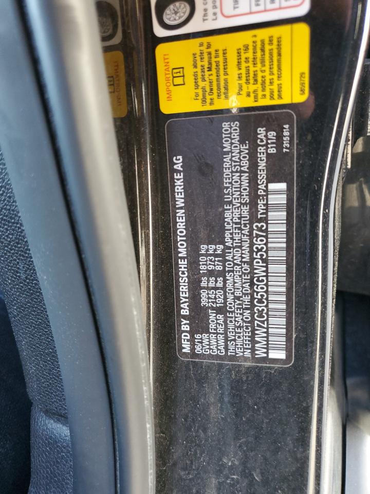 WMWZC3C56GWP53673 2016 Mini Cooper S Countryman