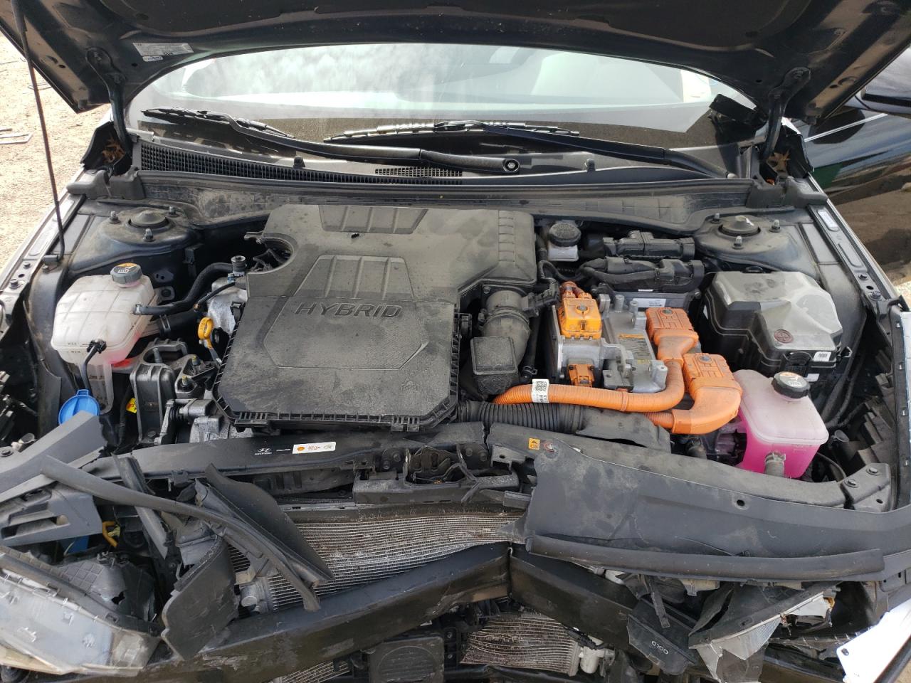 KMHLM4AJ4NU015015 2022 Hyundai Elantra Blue