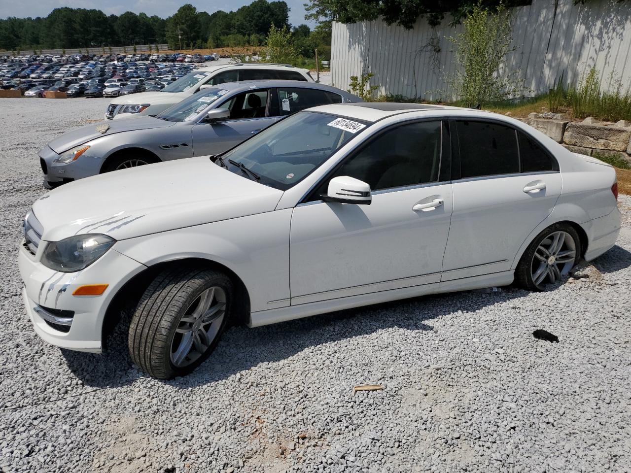 2013 Mercedes-Benz C 250 vin: WDDGF4HB5DA854143