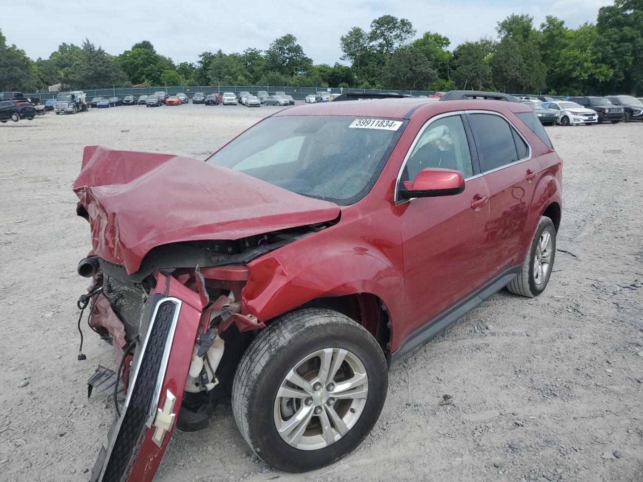 2015 Chevrolet Equinox Lt vin: 1GNALCEK0FZ127527