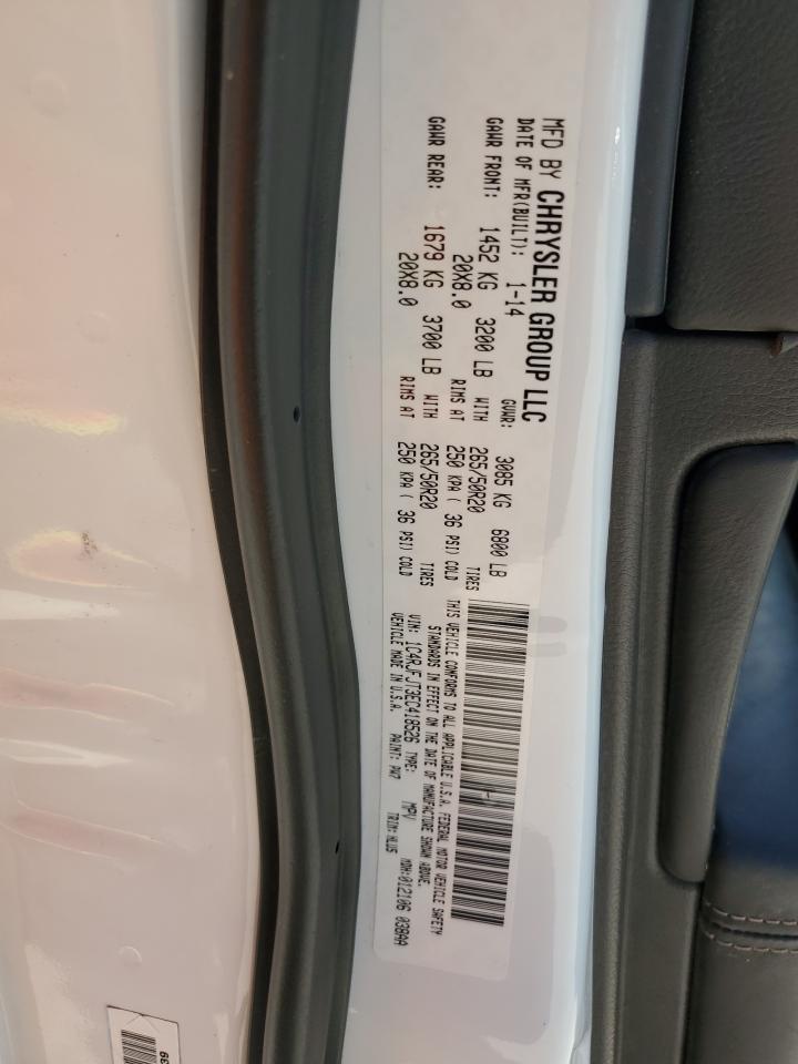 1C4RJFJT3EC418526 2014 Jeep Grand Cherokee Summit